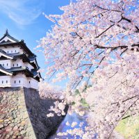 El castillo de Aizu wakamatsu