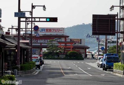 Miyajima ferry to island