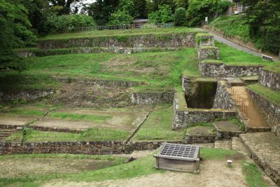 ruina de castillo en gunma